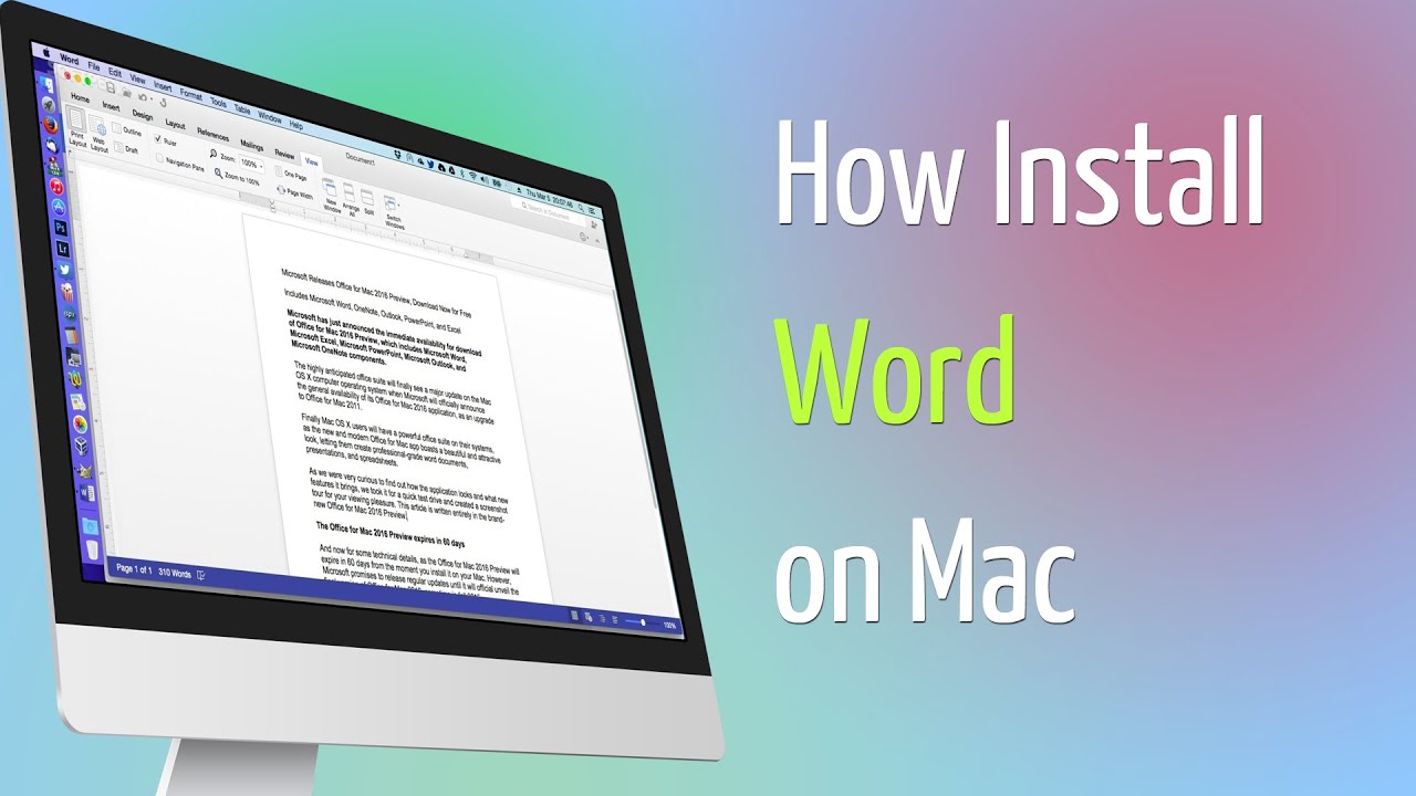 microsoft word 2011 for mac page 1 of