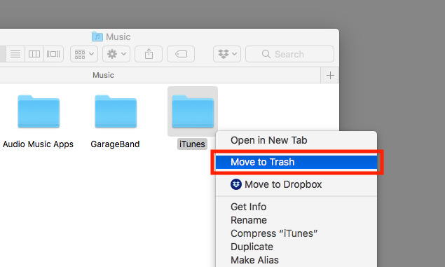 clear itunes for mac storage